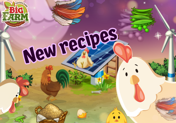 Three new wonderful recipes!