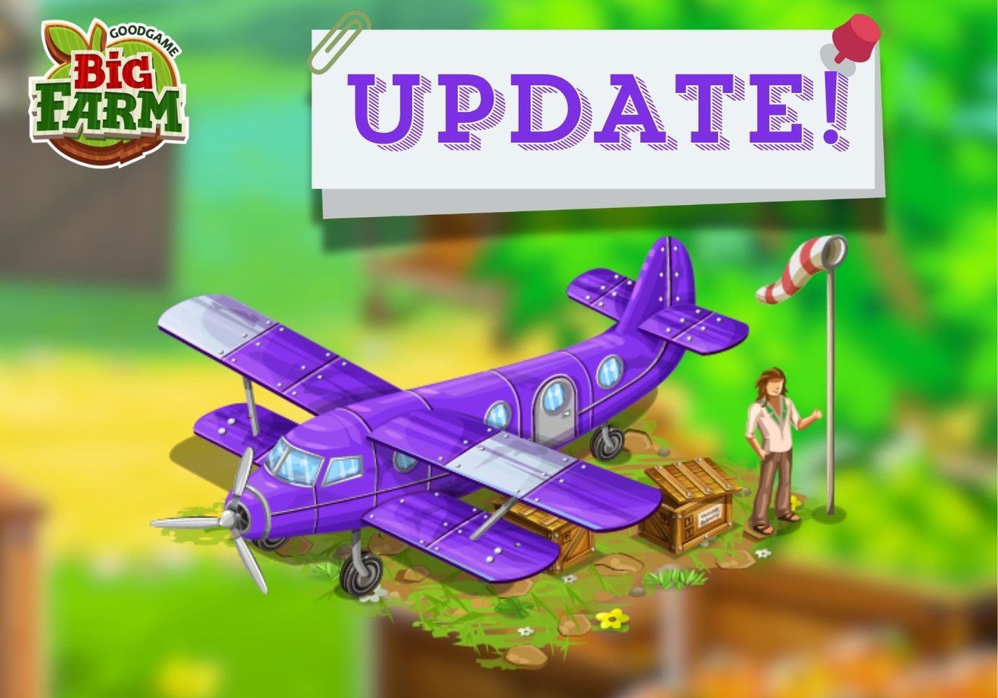 New update landing tomorrow – Urgent Delivery Gourmet Farm Edition and plenty of reward improvements!