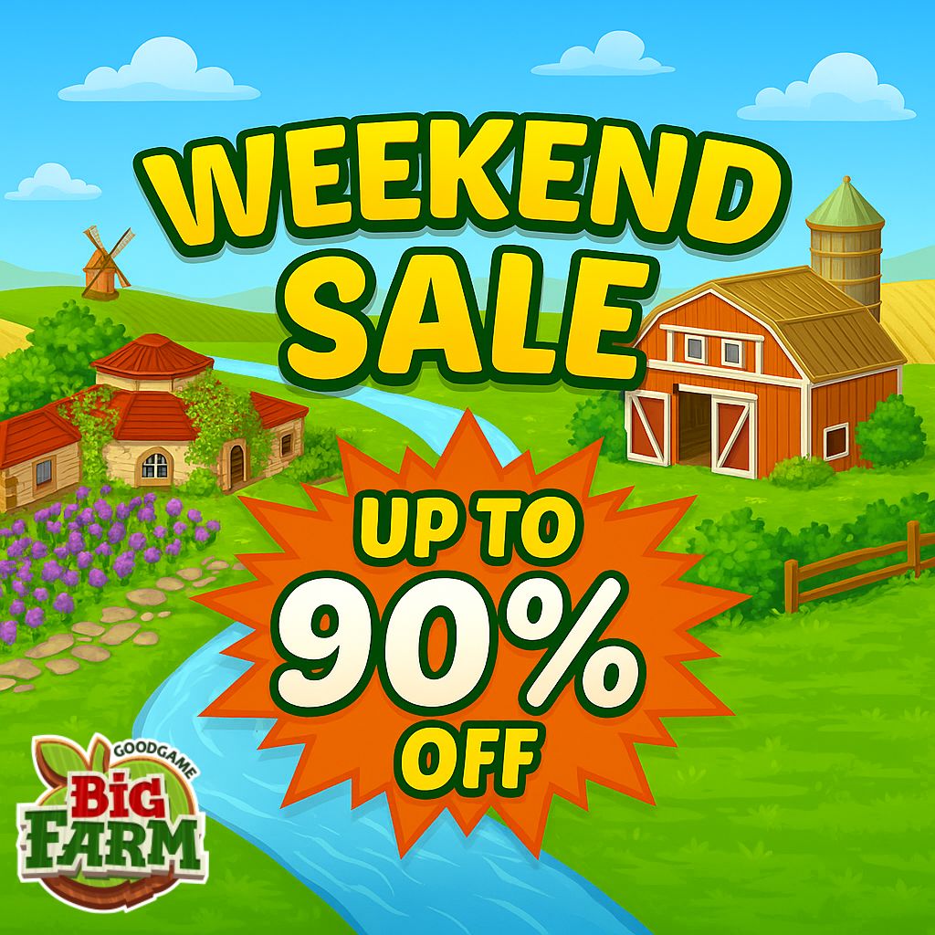 Big Farm Weekend Discounts