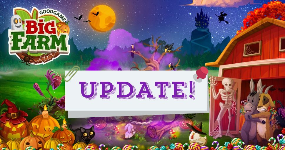 Halloween Update on Monday