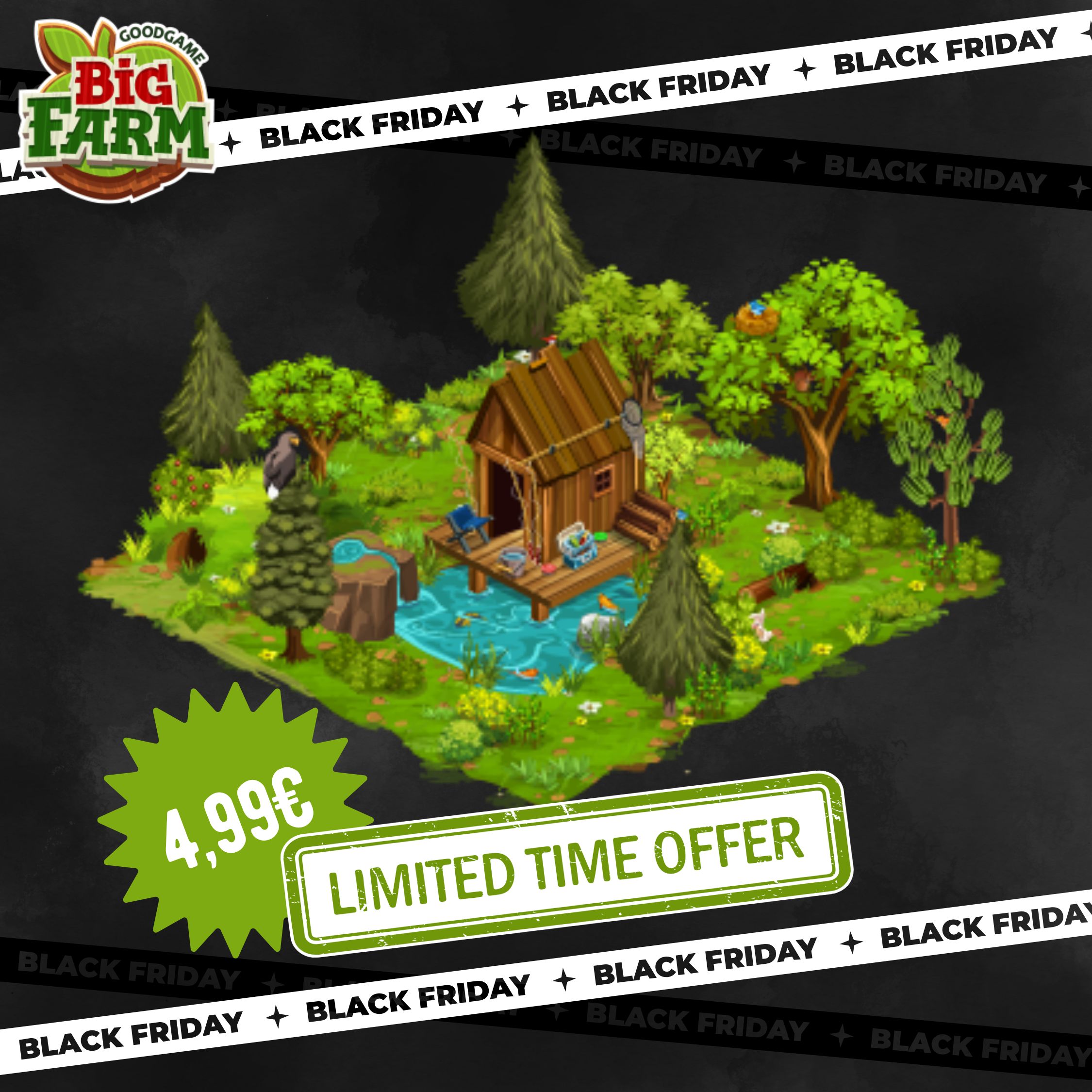 BEST BLACK FRIDAY DEAL: THE EAGLE RESERVE FOR ONLY €4.99!