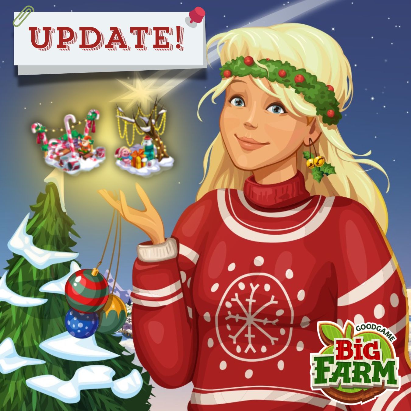 Update Tomorrow: Christmas Season & Patch Production