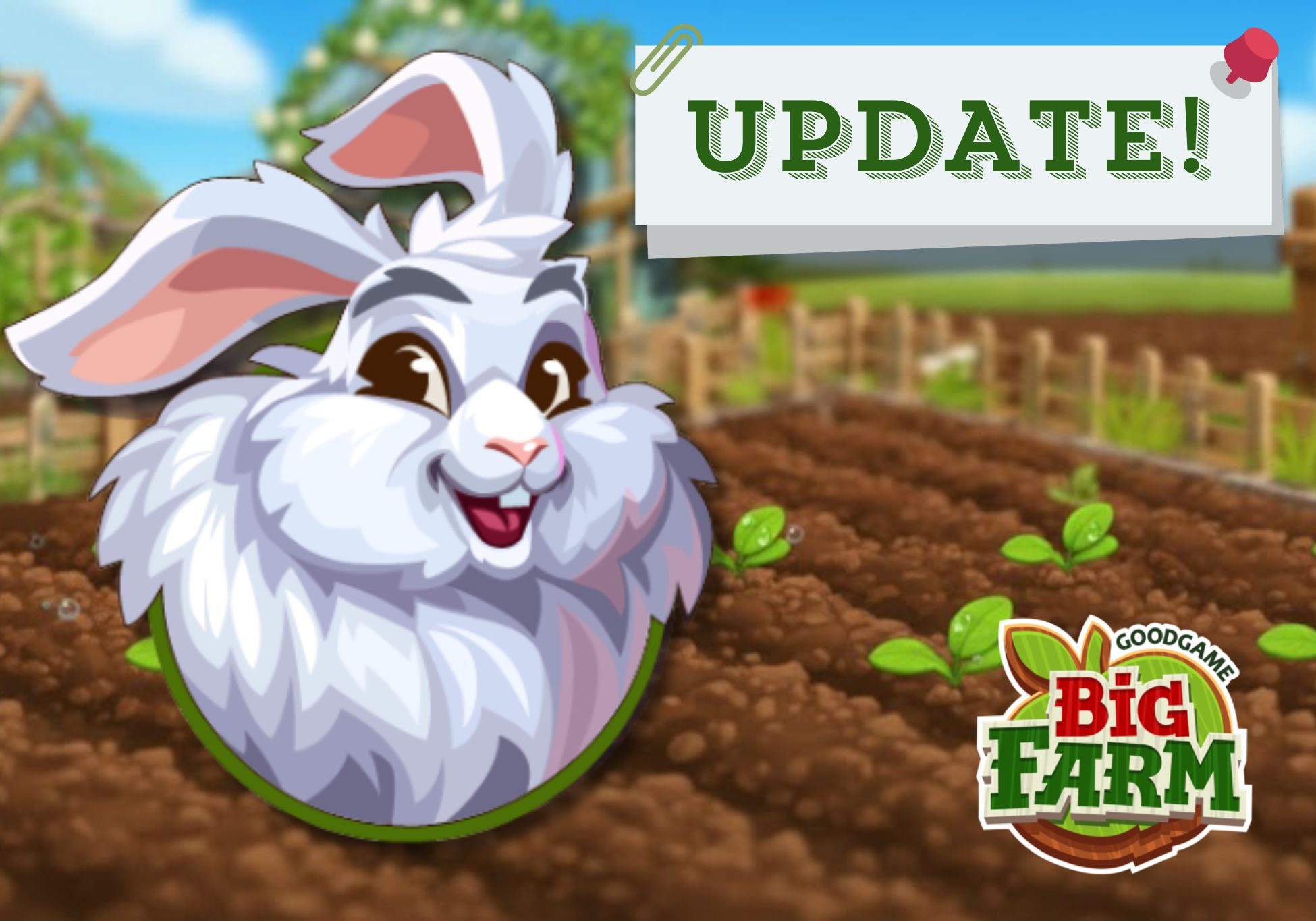 Rabbits are hopping onto your Gourmet Farm! 🐰