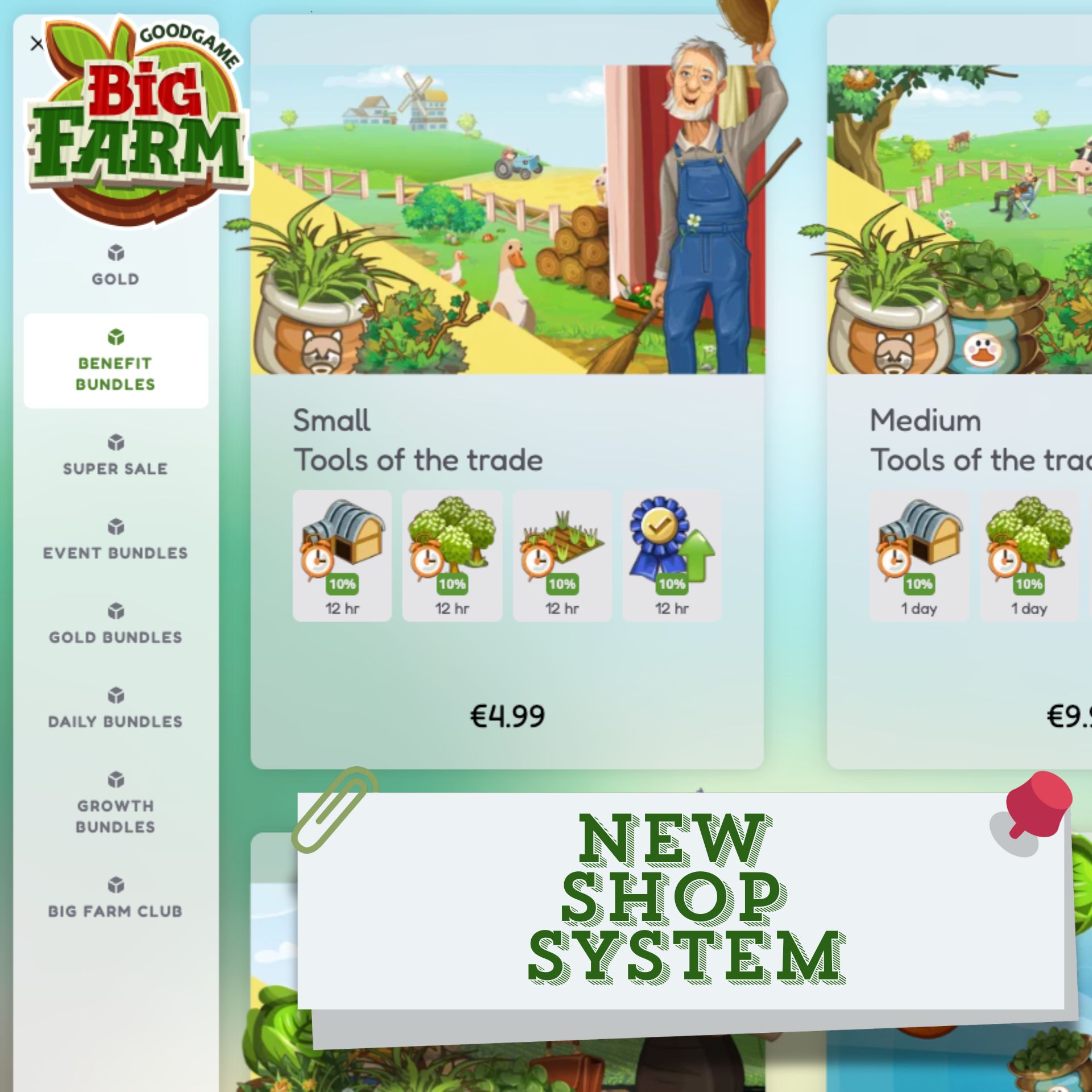 Shop System Update for all remaining servers