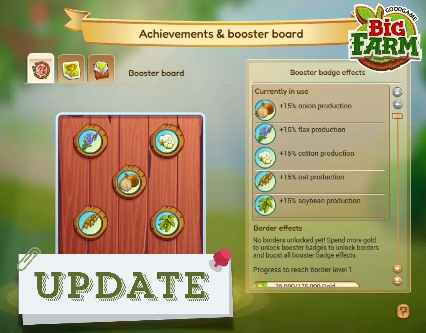 New Achievements/Badges & Event Demands