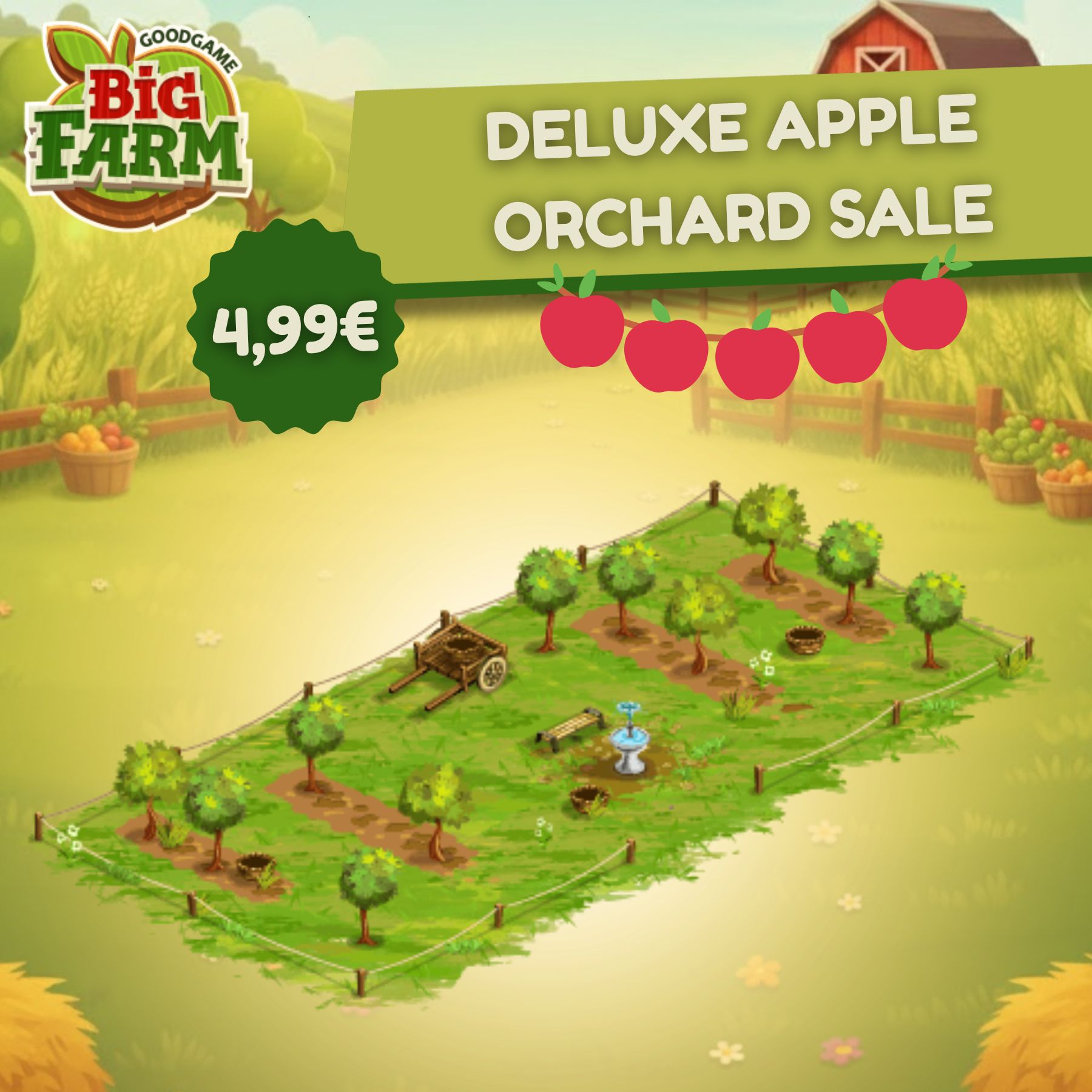 Deluxe Apple Orchard Sale